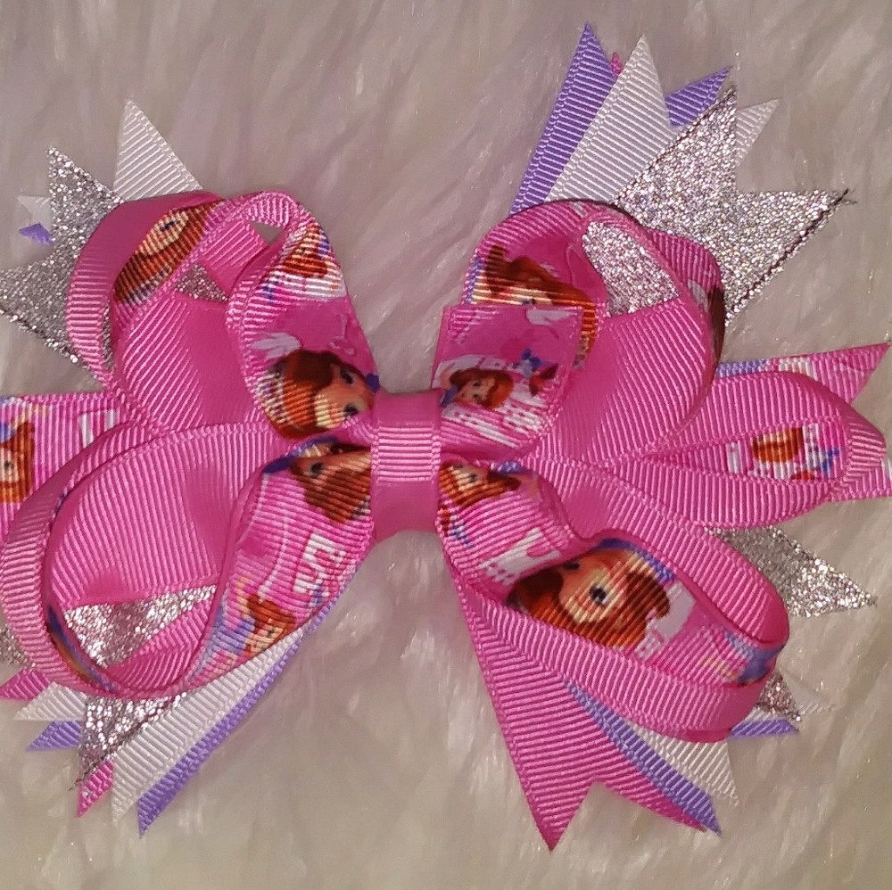 💥3/$12 Sofia the First Hair Bow